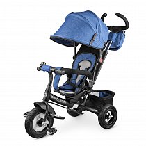 Вездеходный детский трехколесный велосипед Small Rider Discovery light (Дискавери лайт) (синий джинс), 1529966