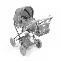 Коляска-трансформер 3в1 для кукол (62098)