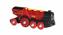 BRIO Деревянная железная дорога большой паровоз БРИО 33592