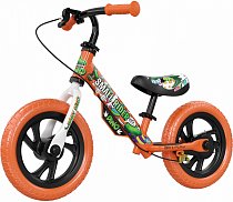 Детский беговел Small Rider Motors (Cartoons EVA, оранжевый), MEGA0411