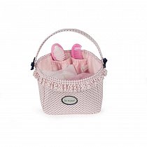 Корзинка с банными принадлежностями La Nina для кукол (65029)
