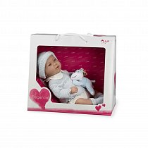 Мягкая кукла Arias Elegance с соской (звук), 45 см, Т11120