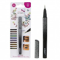 KissТочка Шиммер подводка для глаз и тату 2в1 цвет жемчужный Т18957