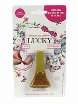 Лак – Конфетти, цвет желтый № 09К, Lucky , Т14135