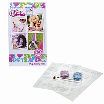 Набор Glitza Art - Смешные питомцы, 50 дизайнов, Lukky, Т18783