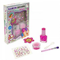 Lukky Бьюти-Дизайн набор для маникюра "Нэйл-Дизайн" с лаком для ногтей peel-off, Т20721