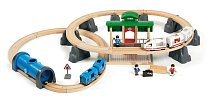BRIO Деревянная железная дорога двухуровневая Метрополитен БРИО 33514