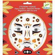 Наклейки для лица Леопард, 09215 Djeco