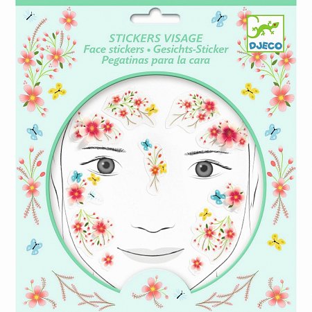 Наклейки для лица Фея, 09212 Djeco