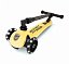Складной трехколесный самокат Scoot&Ride Highway Kick 3 LED (лимон), 1643826