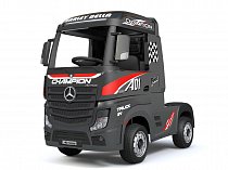 Детский электромобиль Грузовик Mercedes-Benz Truck (лицензионная модель), ToyLand, черный, HL358 Ч
