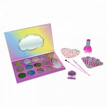 Lukky Бьюти-Дизайн наб. "Блестящий Стиль" с палеткой теней для век с блёстками 15 цветов, Т20722