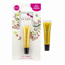 Аквагрим и жидкие тени для век 2-в-1, металлик золотой цвет, Lukky, Т16747