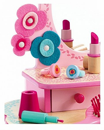Туалетный столик, розовый, 06553 Djeco
